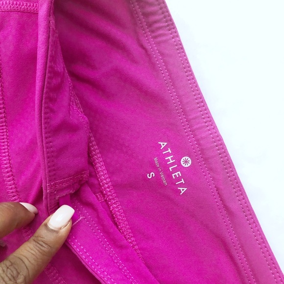 SALE 🔥Pink Athleta Cropped Workout Pants - Picture 4 of 7